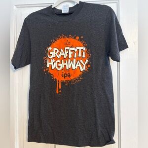 Graffiti Highway IPA T-Shirt - Charcoal Gray